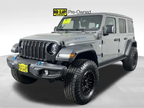 Gray 2023 Jeep Wrangler Base 4xe for sale in Auburn, WA