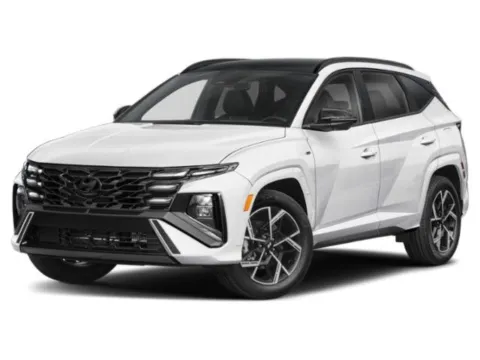 White 2025 Hyundai Tucson Hybrid N Line for sale in Auburn, WA