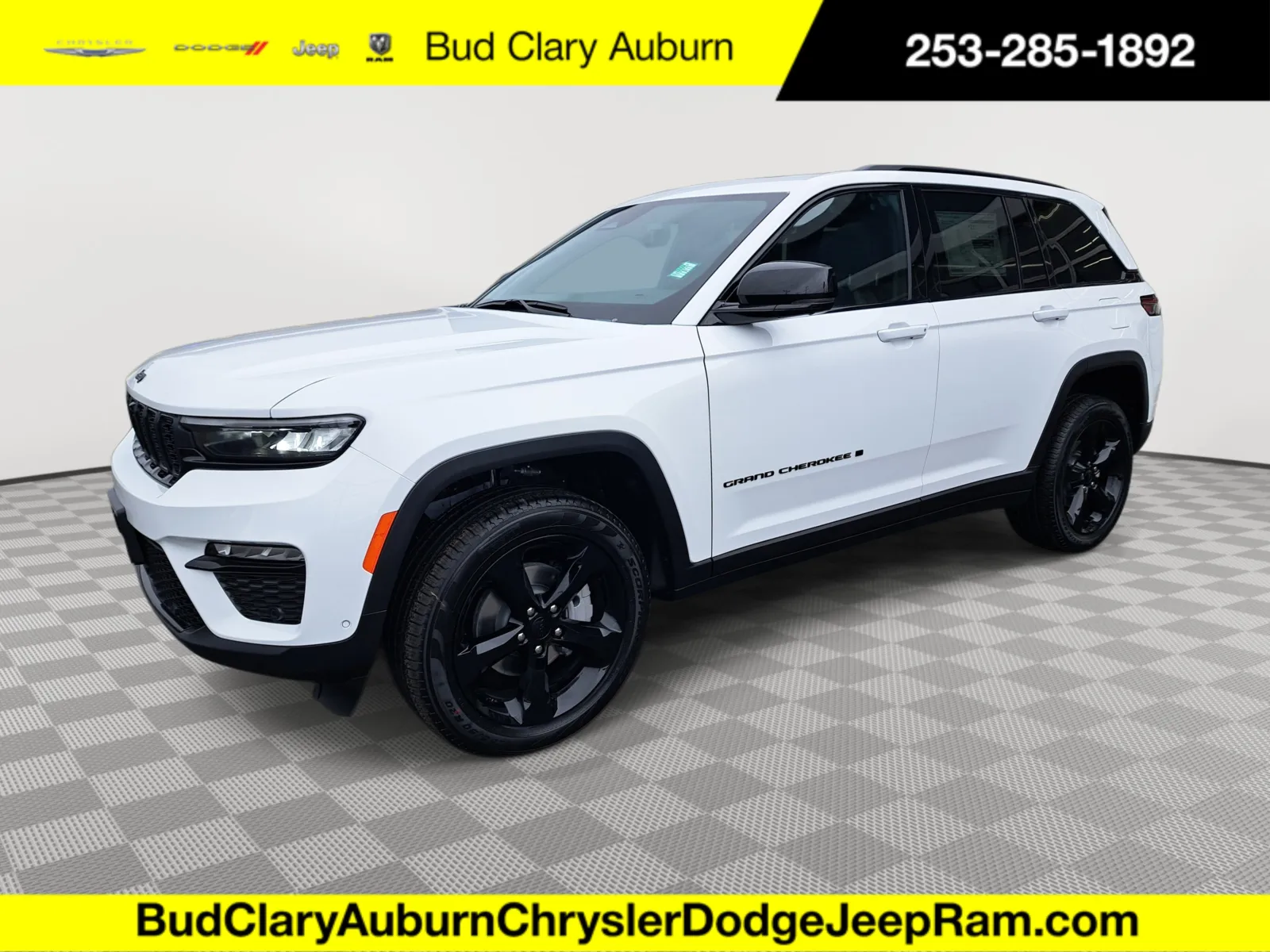 White 2025 Jeep Grand Cherokee Limited for sale in Auburn, WA