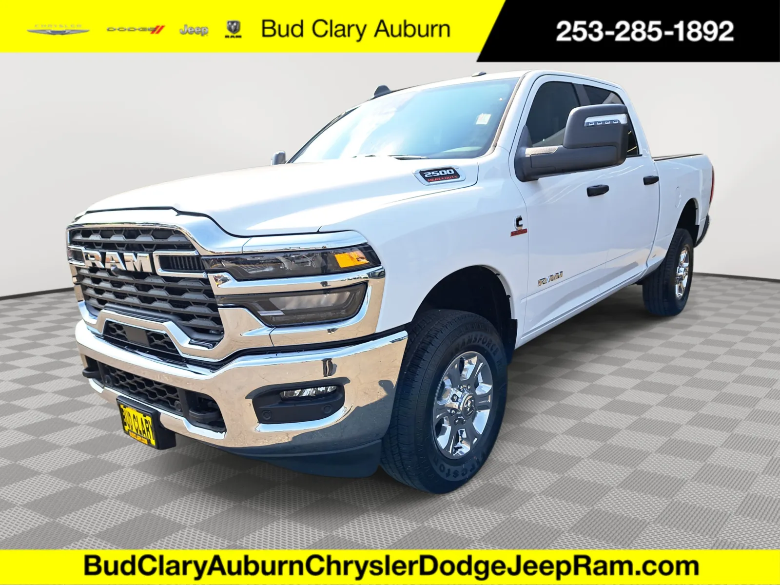 White 2025 Ram 2500 Big Horn for sale in Auburn, WA