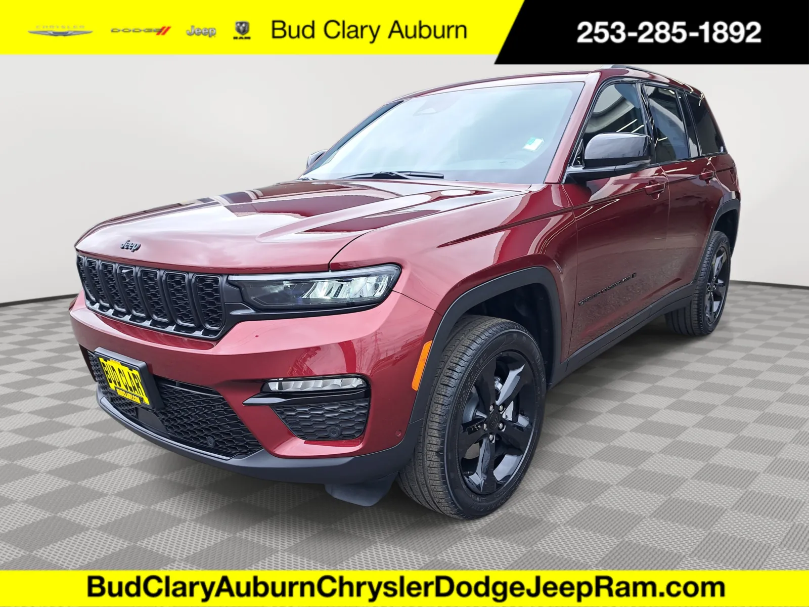 Red 2025 Jeep Grand Cherokee Limited for sale in Auburn, WA