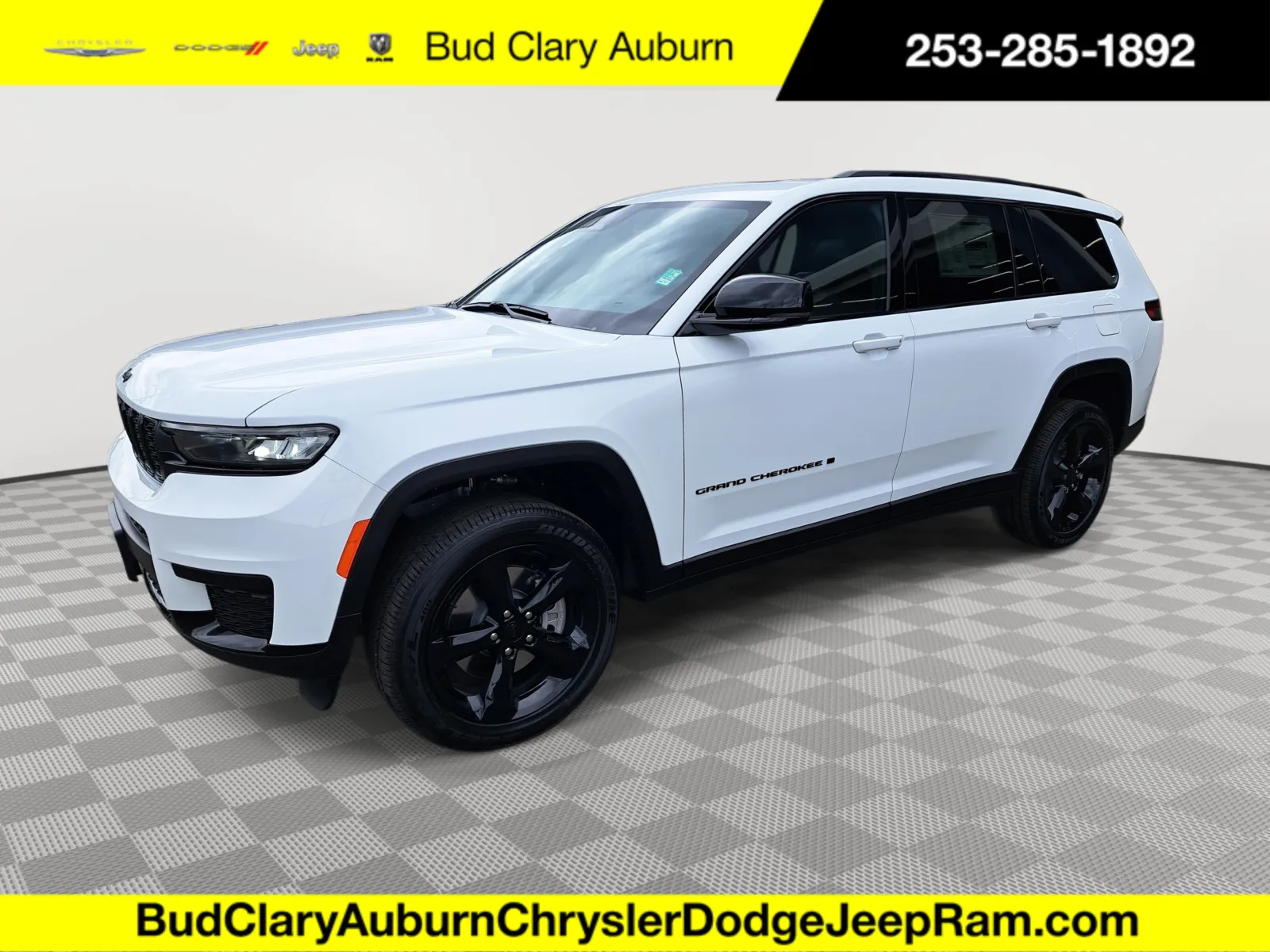 White 2025 Jeep Grand Cherokee L Altitude X for sale in Auburn, WA