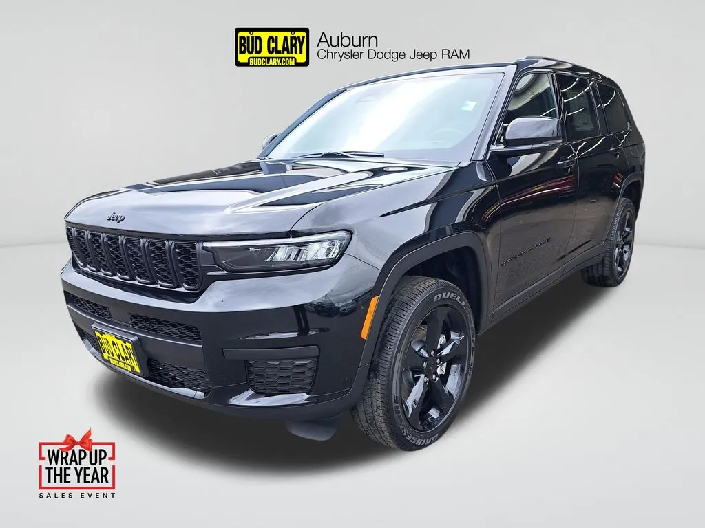Black 2025 Jeep Grand Cherokee L Altitude X for sale in Auburn, WA