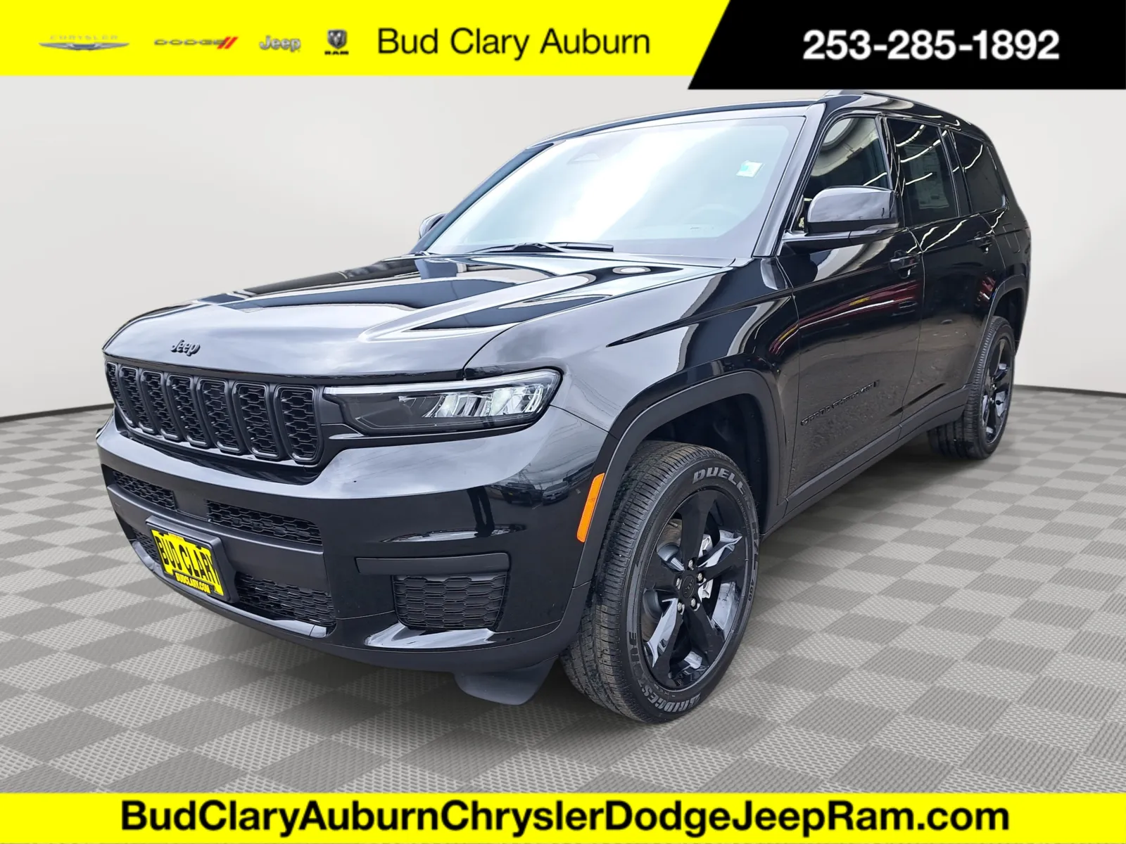 Black 2025 Jeep Grand Cherokee L Altitude X for sale in Auburn, WA