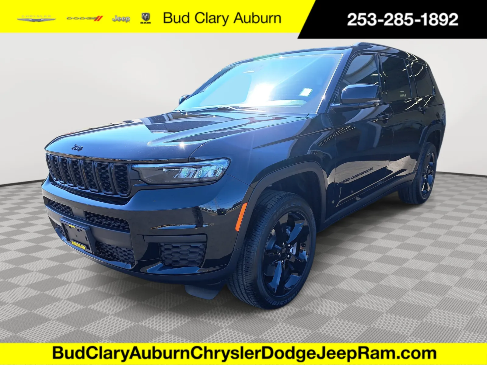 Black 2025 Jeep Grand Cherokee L Altitude X for sale in Auburn, WA