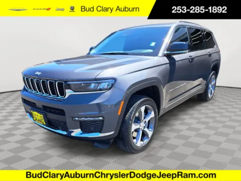 Gray 2025 Jeep Grand Cherokee L Limited for sale in Auburn, WA