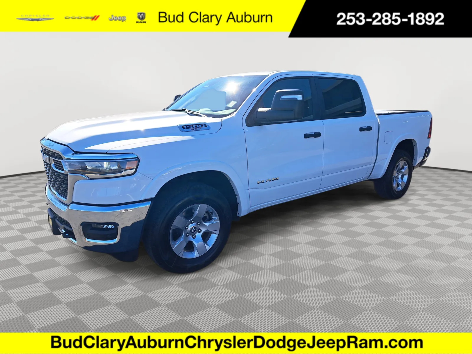 White 2025 Ram 1500 Big Horn for sale in Auburn, WA
