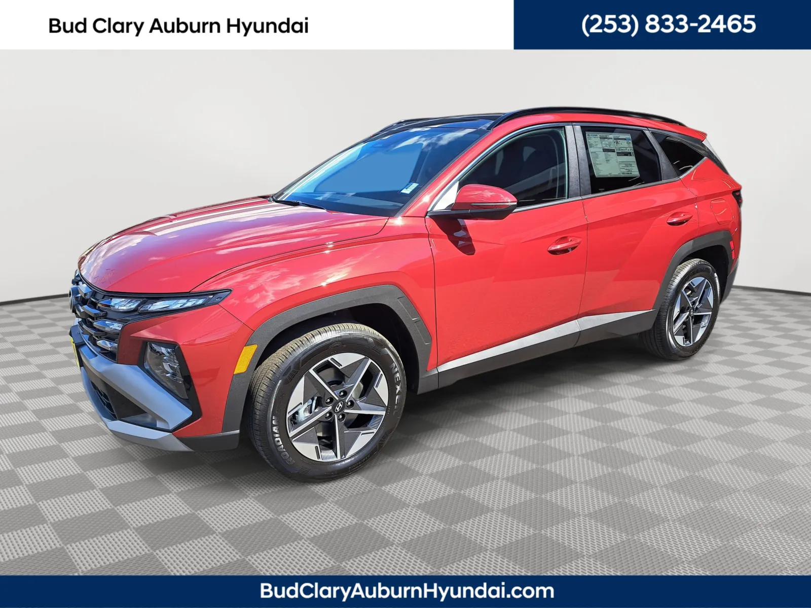 Red 2025 Hyundai Tucson Hybrid SEL Convenience for sale in Auburn, WA