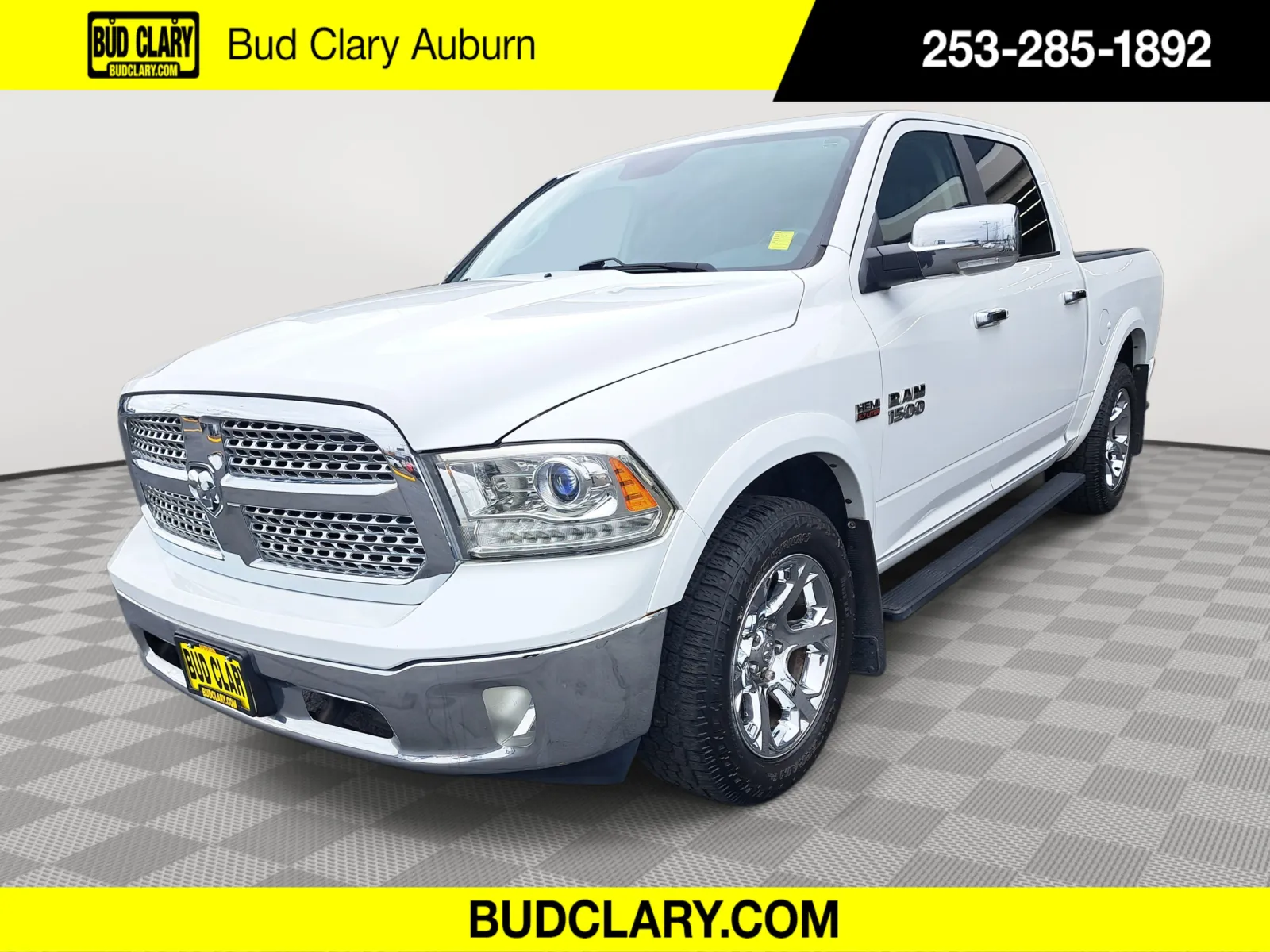 White 2017 Ram 1500 Laramie for sale in Auburn, WA