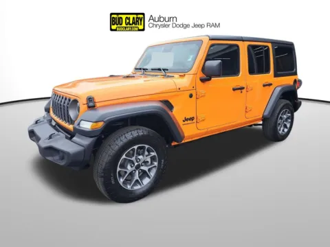 Orange 2025 Jeep Wrangler Sport S for sale in Auburn, WA