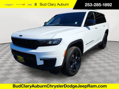 White 2025 Jeep Grand Cherokee L Limited for sale in Auburn, WA