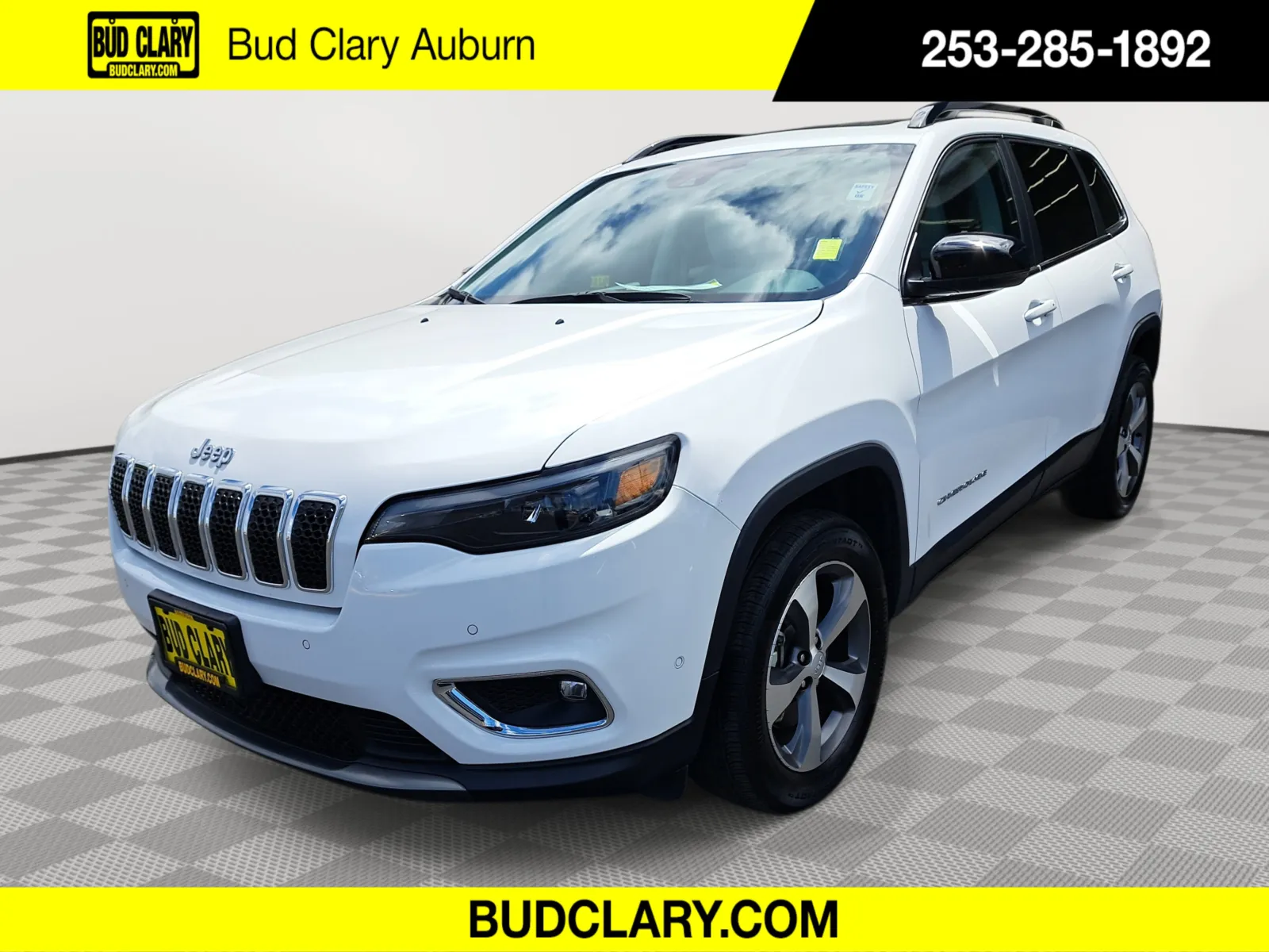 White 2022 Jeep Cherokee Limited for sale in Auburn, WA