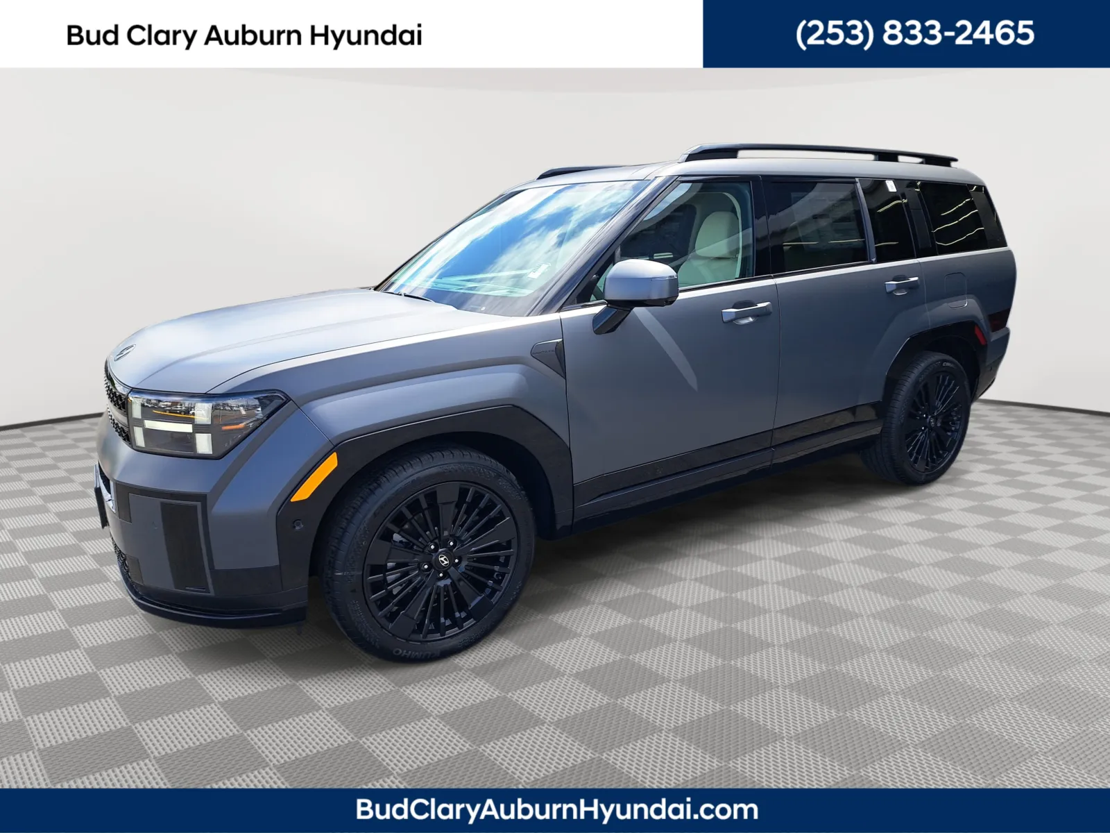 Gray 2025 Hyundai Santa Fe Hybrid Calligraphy for sale in Auburn, WA