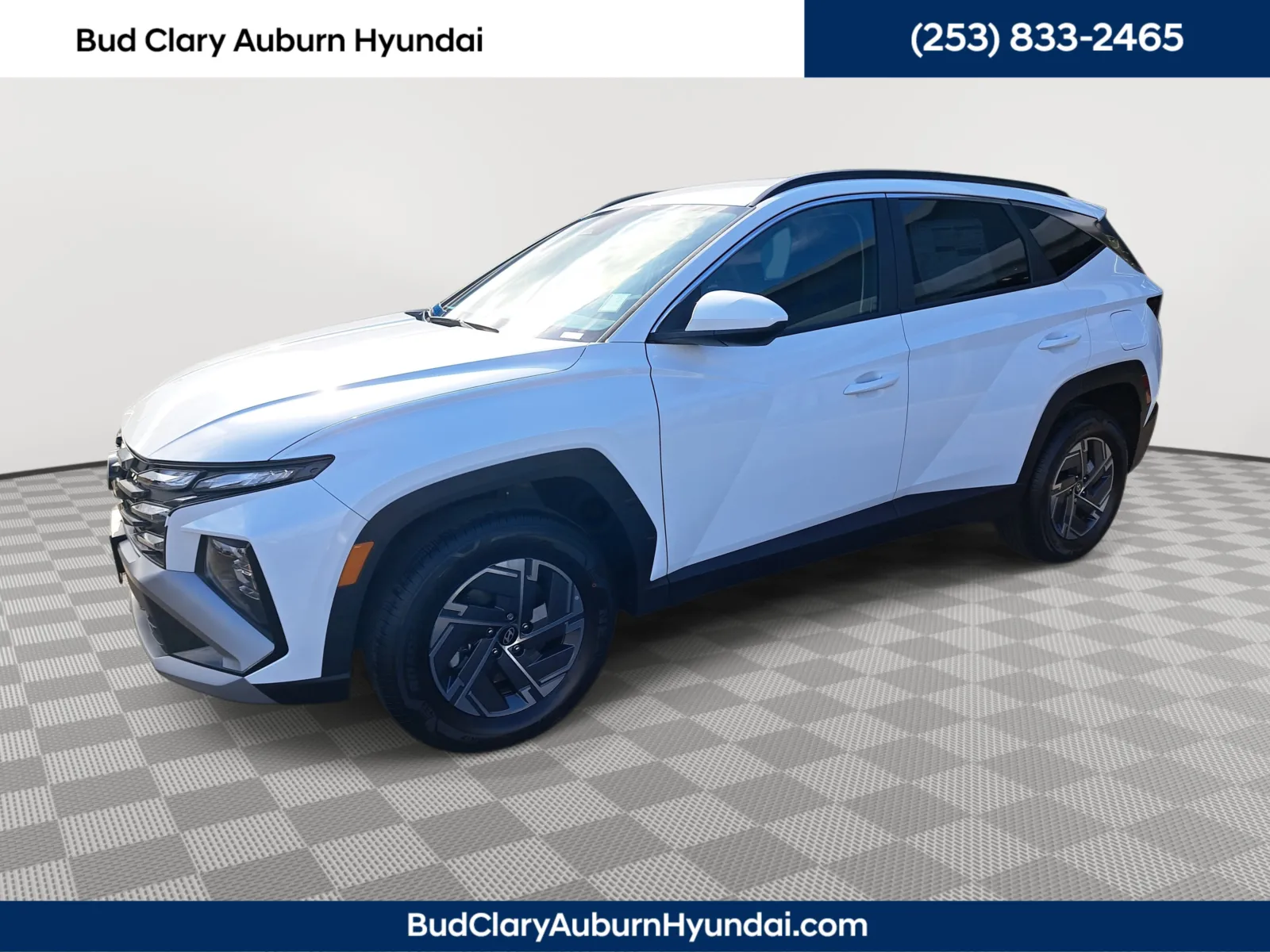 White 2025 Hyundai Tucson Hybrid Blue for sale in Auburn, WA