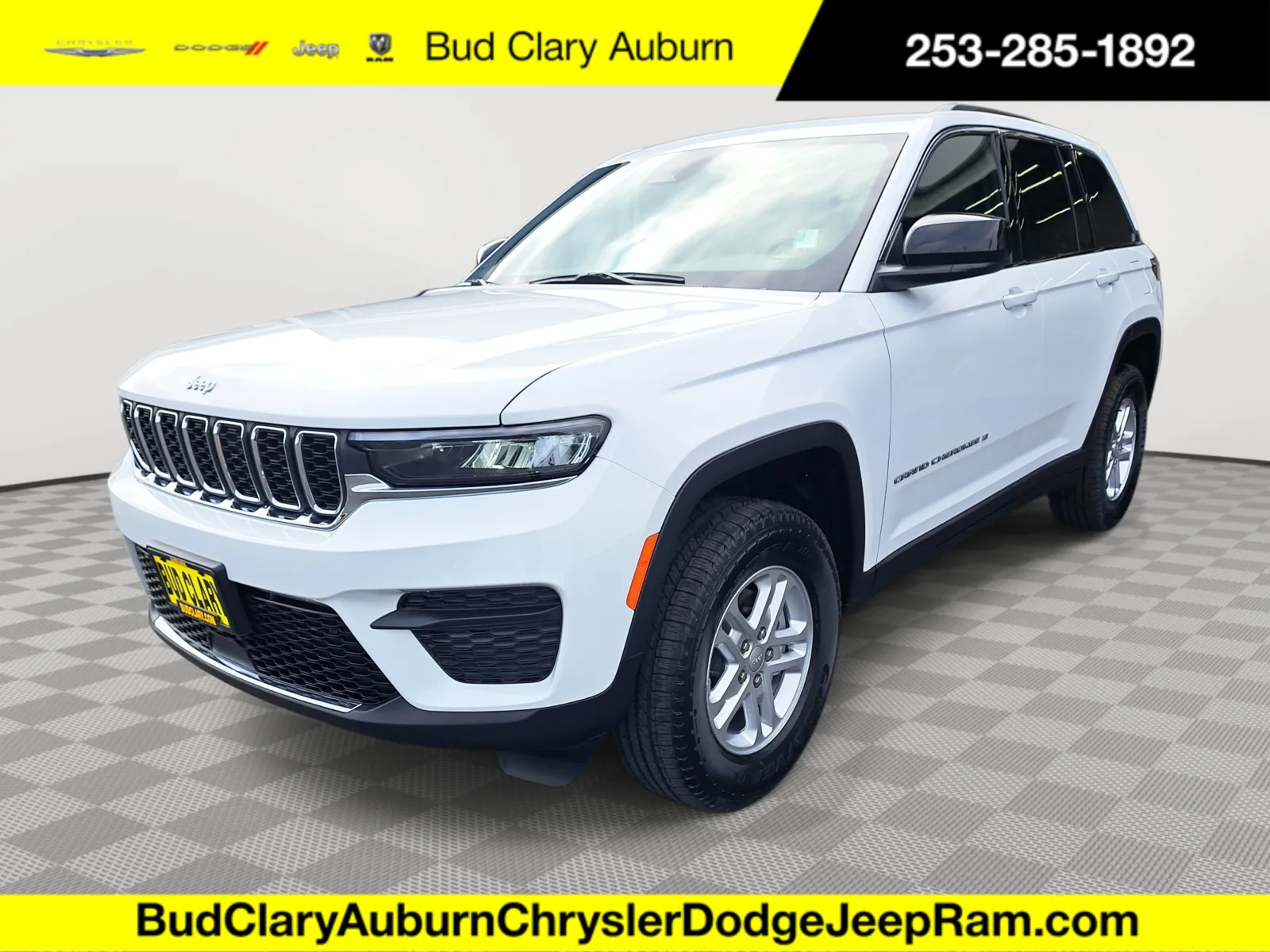White 2025 Jeep Grand Cherokee Laredo for sale in Auburn, WA