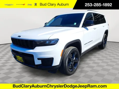 White 2025 Jeep Grand Cherokee L Altitude X for sale in Auburn, WA