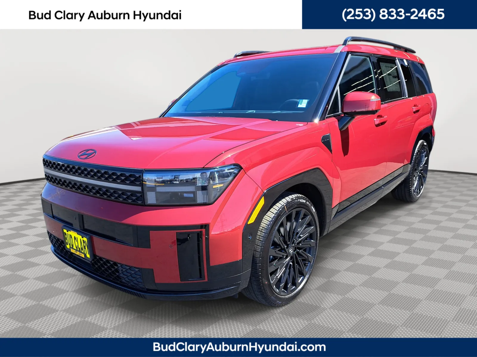 Red 2025 Hyundai Santa Fe Calligraphy for sale in Auburn, WA