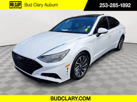 White 2022 Hyundai Sonata Limited for sale in Auburn, WA