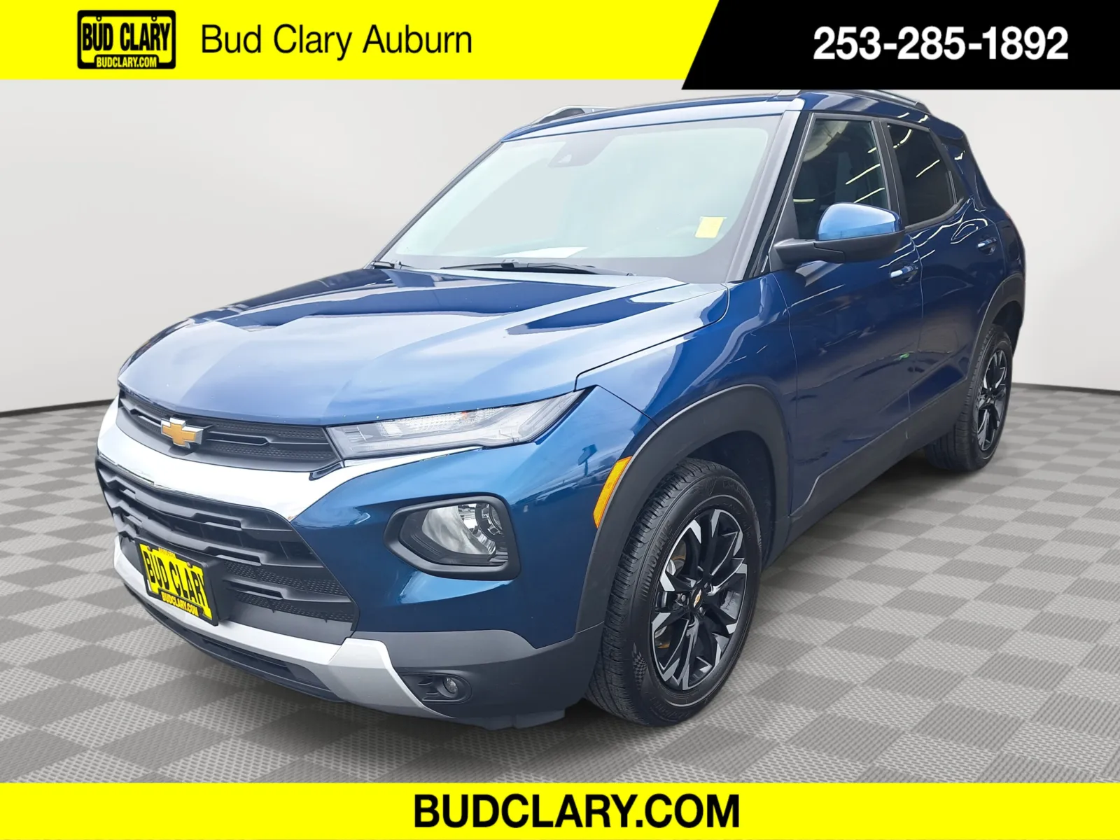 Blue 2021 Chevrolet Trailblazer LT for sale in Auburn, WA
