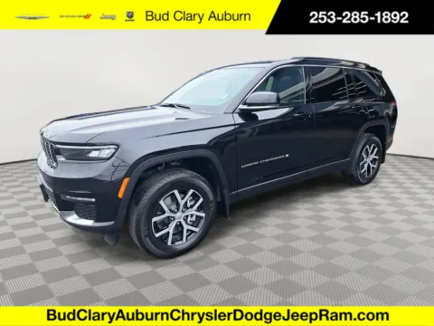 Black 2025 Jeep Grand Cherokee L Limited for sale in Auburn, WA
