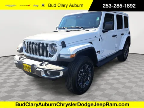 White 2025 Jeep Wrangler Sahara for sale in Auburn, WA
