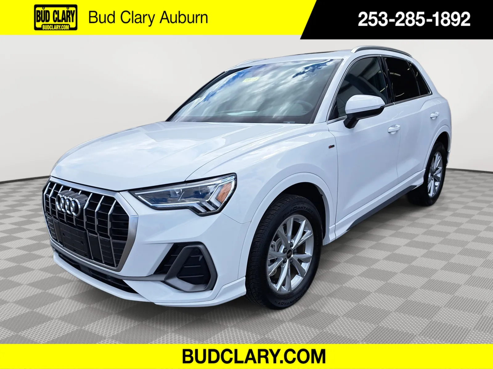White 2024 Audi Q3 S line Premium for sale in Auburn, WA