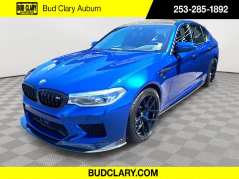 Blue 2020 BMW M5 for sale in Auburn, WA