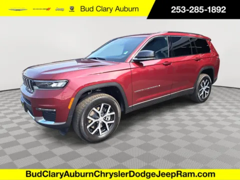 Red 2025 Jeep Grand Cherokee L Limited for sale in Auburn, WA