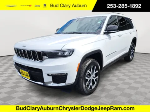 White 2025 Jeep Grand Cherokee L Limited for sale in Auburn, WA