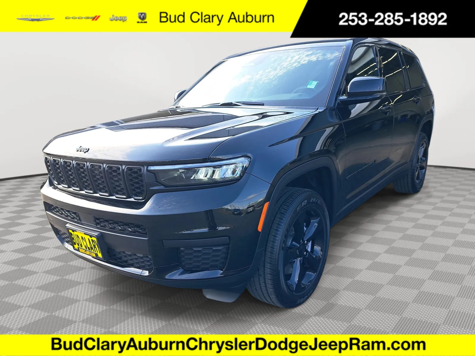 Black 2025 Jeep Grand Cherokee L Altitude X for sale in Auburn, WA