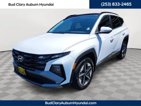 White 2025 Hyundai Tucson Hybrid SEL Convenience for sale in Auburn, WA