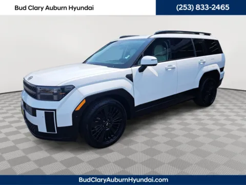 White 2025 Hyundai Santa Fe Hybrid Calligraphy for sale in Auburn, WA
