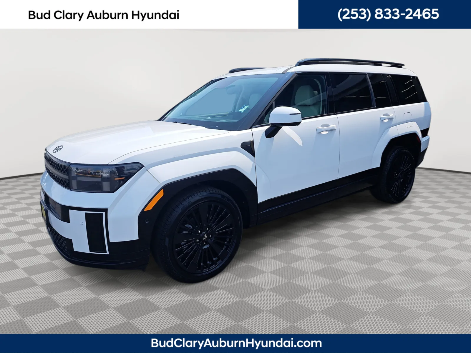 White 2025 Hyundai Santa Fe Hybrid Calligraphy for sale in Auburn, WA