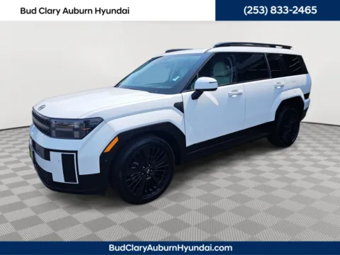 White 2025 Hyundai Santa Fe Hybrid Calligraphy for sale in Auburn, WA