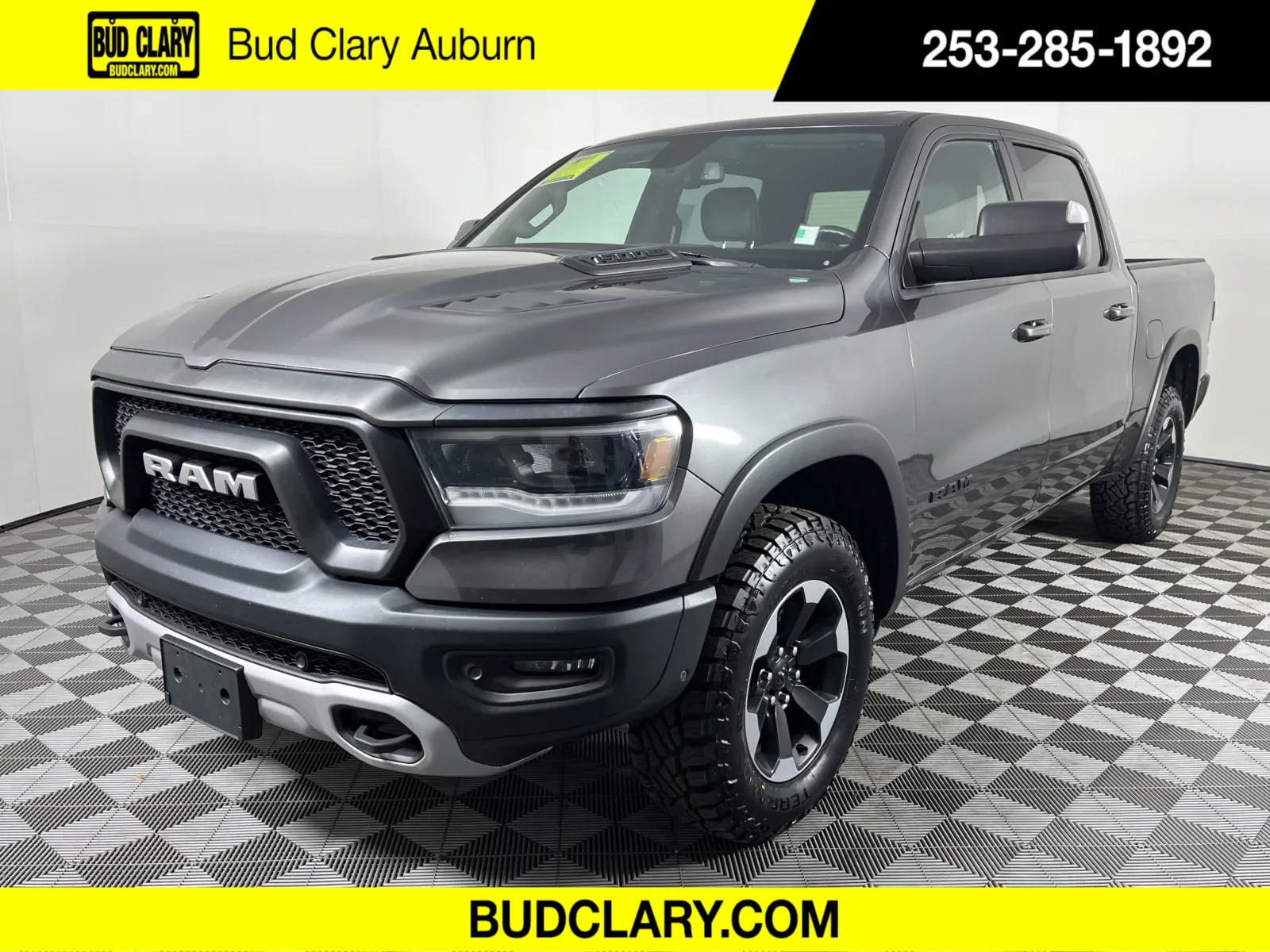 Gray 2019 Ram 1500 Rebel for sale in Auburn, WA