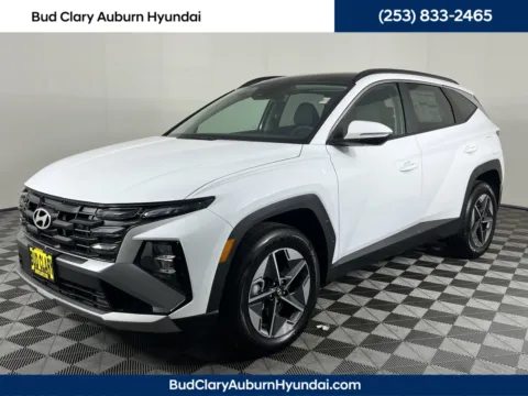 White 2025 Hyundai Tucson Hybrid SEL Convenience for sale in Auburn, WA