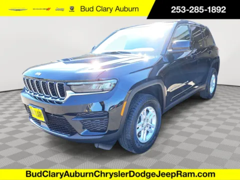 Black 2025 Jeep Grand Cherokee Laredo for sale in Auburn, WA