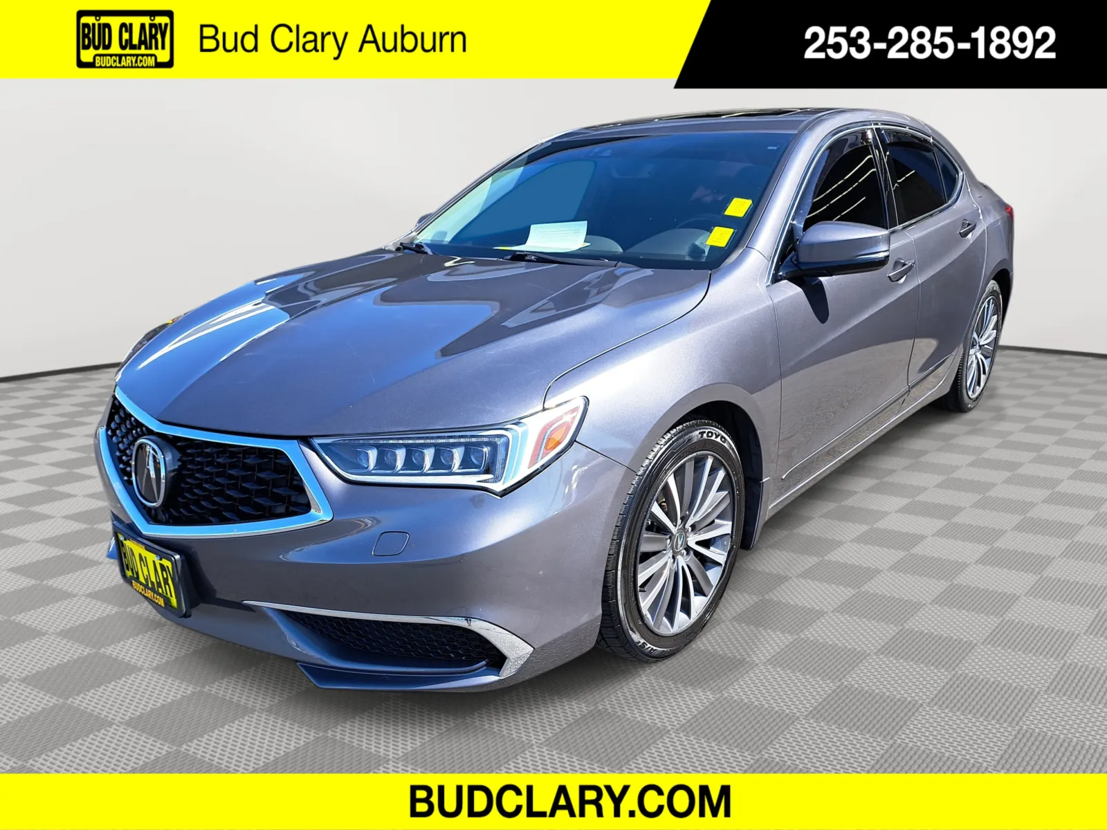 White 2018 Acura TLX w/Technology Pkg for sale in Auburn, WA