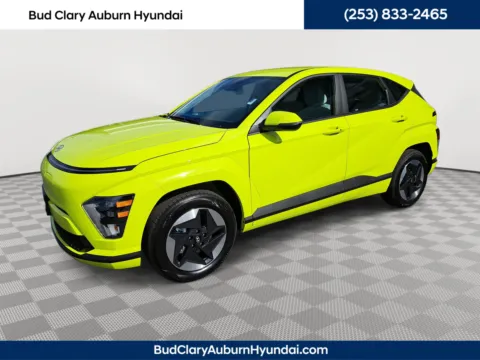 Yellow 2025 Hyundai Kona Electric SE for sale in Auburn, WA