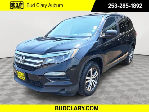 Red 2016 Honda Pilot EX-L for sale in Auburn, WA