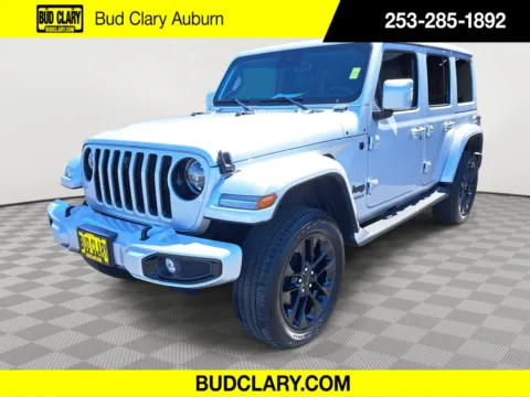 Silver 2022 Jeep Wrangler Unlimited High Altitude for sale in Auburn, WA