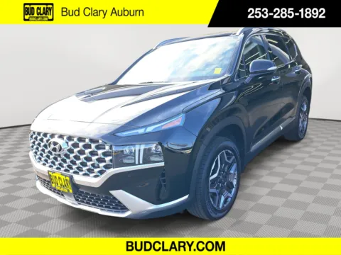 Black 2022 Hyundai Santa Fe Limited for sale in Auburn, WA