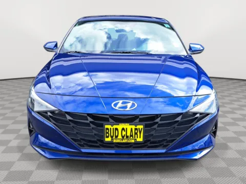 Another view of 2022 Hyundai Elantra Hybrid Blue for sale in Auburn, WA at Auburn CDJR