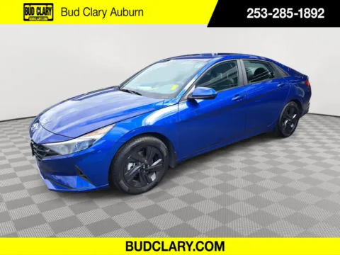 Blue 2022 Hyundai Elantra Hybrid Blue for sale in Auburn, WA