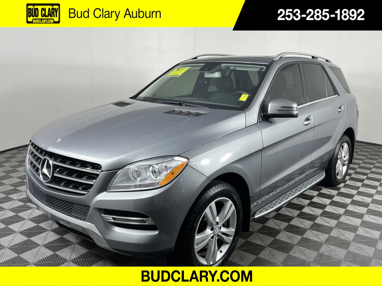 White 2015 Mercedes-Benz M-Class ML 250 BlueTEC for sale in Auburn, WA