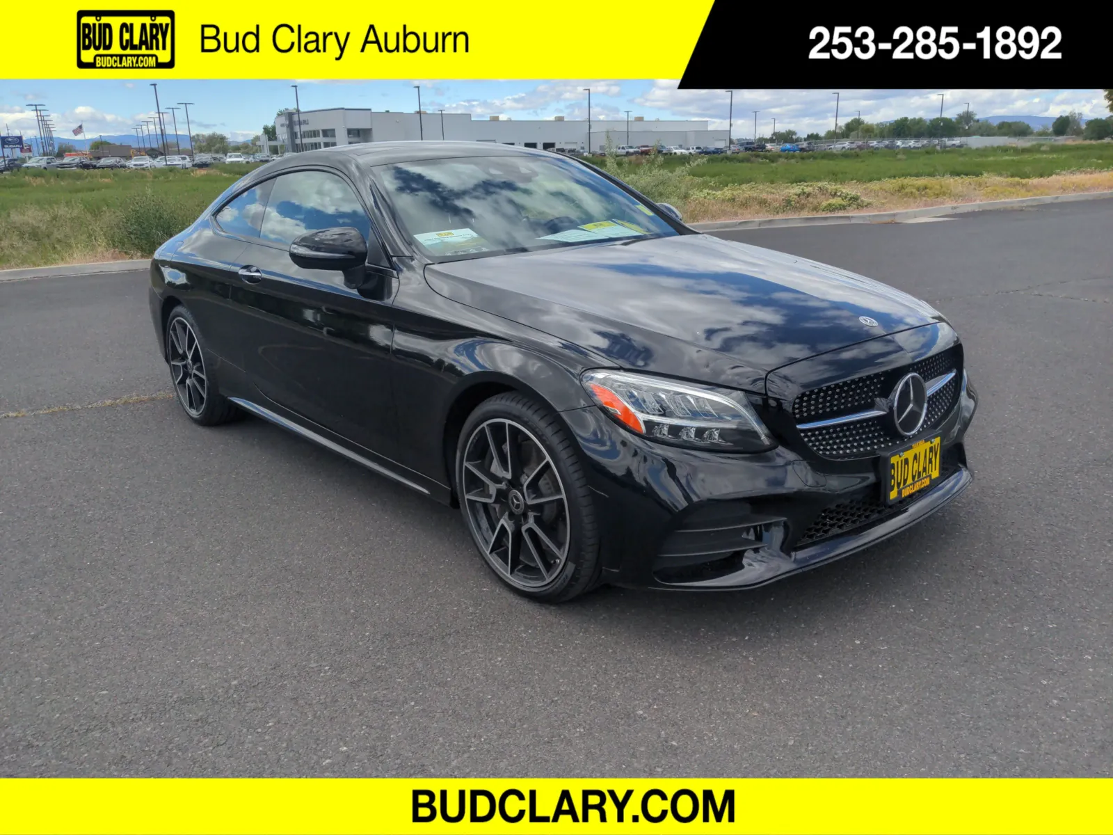 Black 2023 Mercedes-Benz C-Class C 300 for sale in Auburn, WA