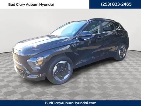 Black 2025 Hyundai Kona Electric Limited for sale in Auburn, WA
