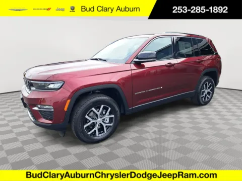 Red 2025 Jeep Grand Cherokee Limited for sale in Auburn, WA