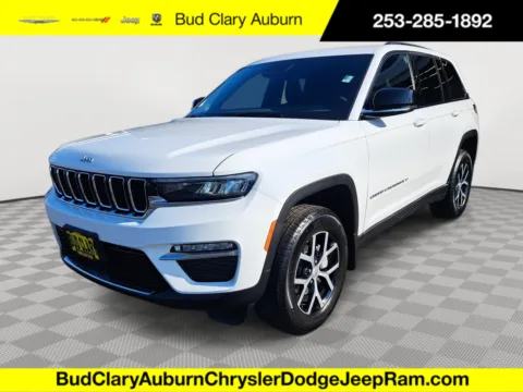 White 2025 Jeep Grand Cherokee Limited for sale in Auburn, WA