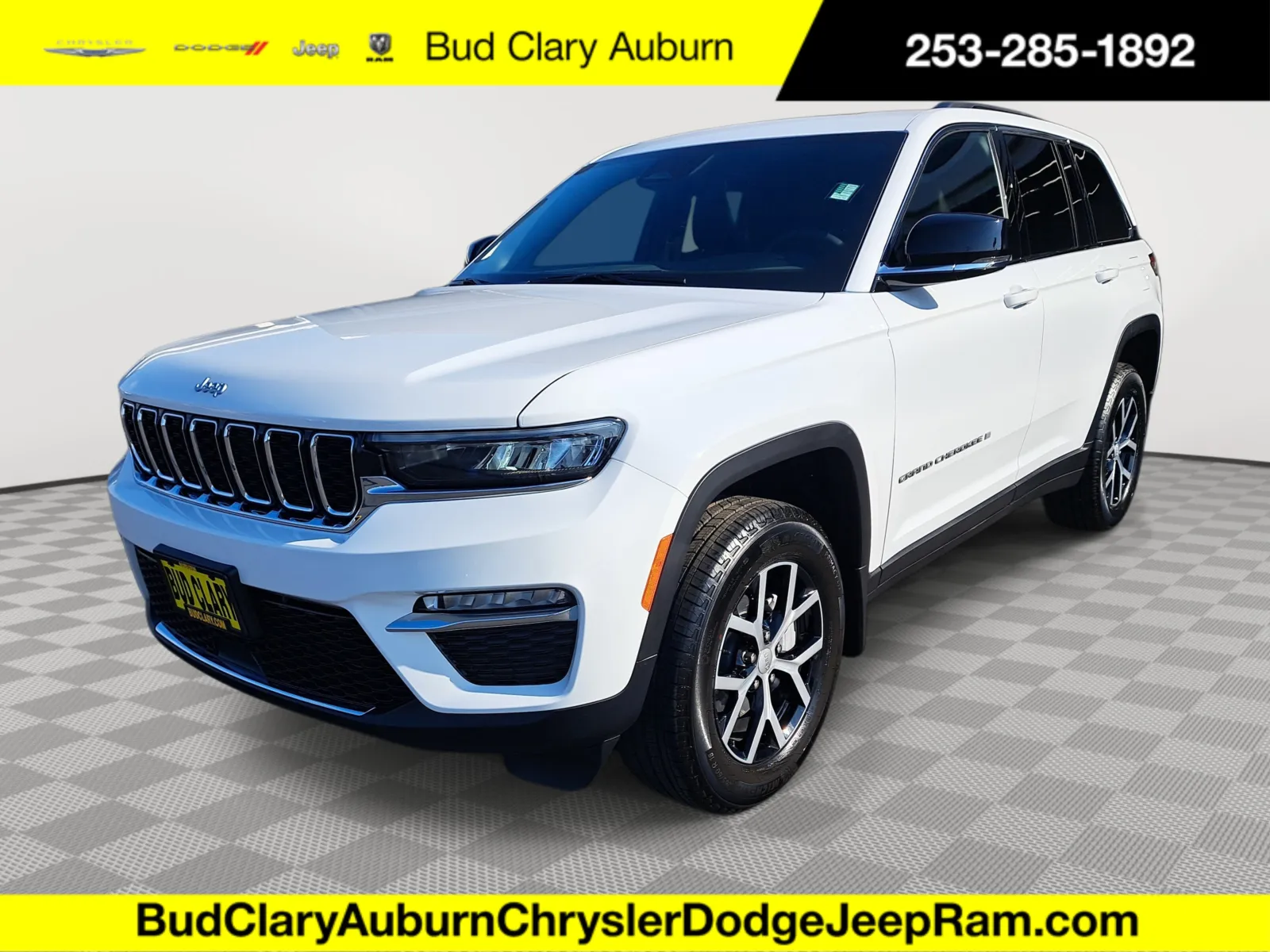 White 2025 Jeep Grand Cherokee Limited for sale in Auburn, WA